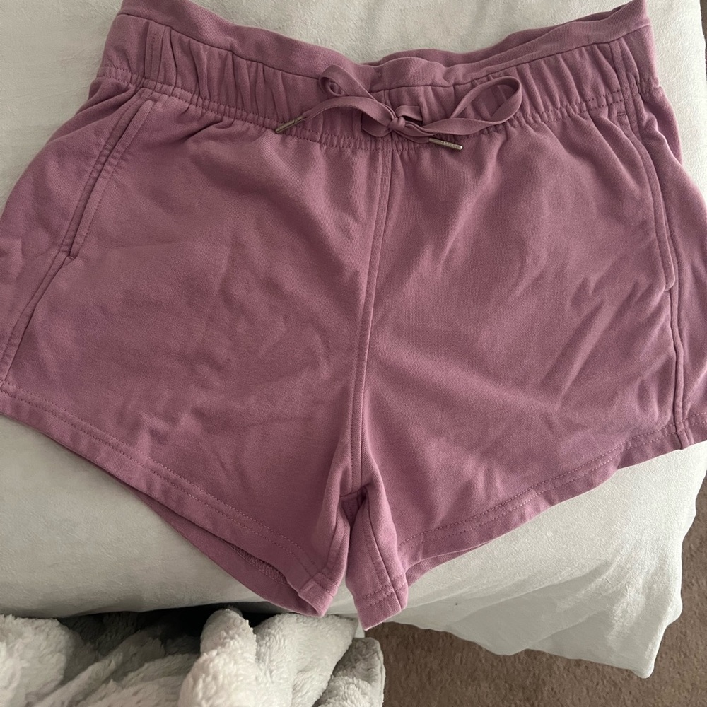 Women's Purple Casual Shorts